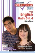 Cambridge Checkpoints Vce English Units 3 And 4 2010