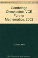 Cambridge Checkpoints Vce Further Mathematics, 2002
