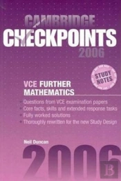 Cambridge Checkpoints Vce Further Mathematics 2006
