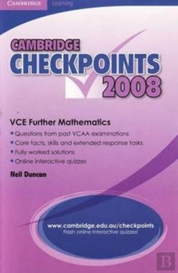 Bertrand.pt - Cambridge Checkpoints Vce Further Mathematics 2008