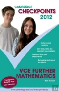 Bertrand.pt - Cambridge Checkpoints Vce Further Mathematics 2012