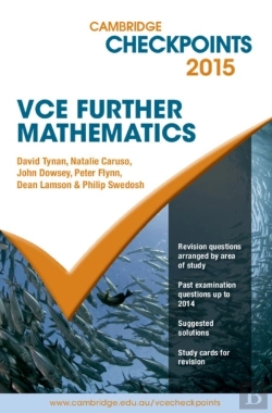 Bertrand.pt - Cambridge Checkpoints Vce Further Mathematics 2015