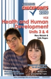 Cambridge Checkpoints Vce Health And Human Development Units 3 And 4 2010