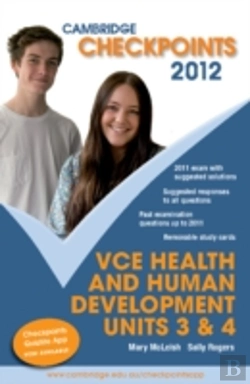 Bertrand.pt - Cambridge Checkpoints Vce Health And Human Development Units 3&4 2012