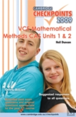 Bertrand.pt - Cambridge Checkpoints Vce Mathematical Methods Cas Units 1&2
