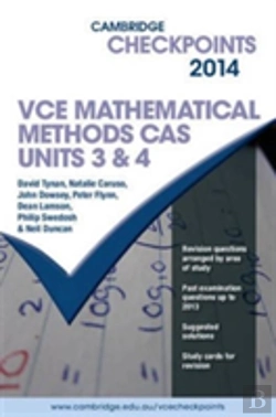 Bertrand.pt - Cambridge Checkpoints Vce Mathematical Methods Cas Units 3 And 4 2014
