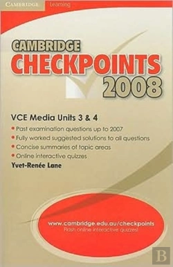 Bertrand.pt - Cambridge Checkpoints Vce Media Units 3 And 4 2008