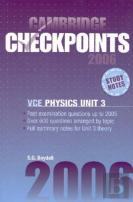 Cambridge Checkpoints Vce Physics Unit 3 2006