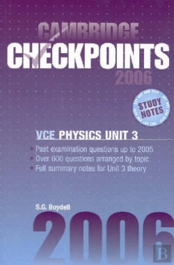 Bertrand.pt - Cambridge Checkpoints Vce Physics Unit 3 2006