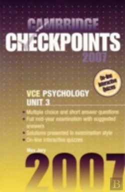 Bertrand.pt - Cambridge Checkpoints Vce Psychology Unit 3 2007