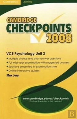 Bertrand.pt - Cambridge Checkpoints Vce Psychology Unit 3 2008