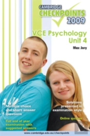 Cambridge Checkpoints Vce Psychology Unit 4 2009