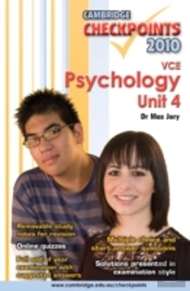Cambridge Checkpoints Vce Psychology Unit 4 2010