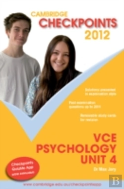 Bertrand.pt - Cambridge Checkpoints Vce Psychology Unit 4 2012