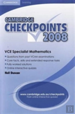 Bertrand.pt - Cambridge Checkpoints Vce Specialist Mathematics 2008