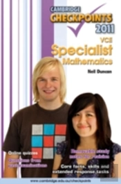 Cambridge Checkpoints Vce Specialist Mathematics