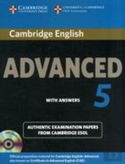 Cambridge English Advanced 5 Self-Study Pack (Student'S Book With Answers And Audio Cds (2))