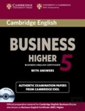 Cambridge English Business 5 Higher Self-Study Pack (Student'S Book With Answers And Audio Cd)