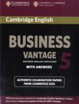 Cambridge English Business 5 Vantage Student'S Book With Answers