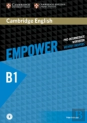 Cambridge English Empower Pre-Intermediate Workbook Without Answers With Audio