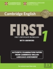 Cambridge English First 1 For Revised Exam From 2015 Student'S Book With Answers