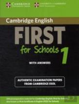 Cambridge English First For Schools 1 Student'S Book With Answers