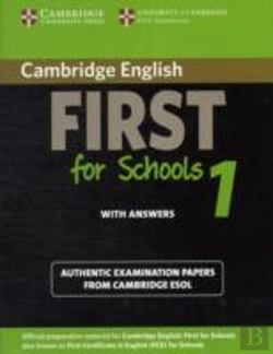 Bertrand.pt - Cambridge English First For Schools 1 Student'S Book With Answers