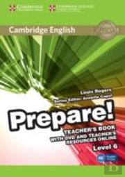 Cambridge English Prepare! Level 6 Teacher'S Book With Dvd And Teacher'S Resources Online