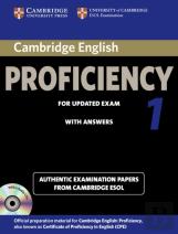 Cambridge English Proficiency 1 For Updated Exam Self-Study Pack (Student'S Book With Answers And Audio Cds (2))