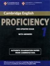 Cambridge English Proficiency 1 For Updated Exam Student'S Book With Answers