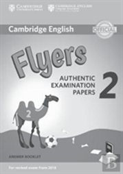 Cambridge English Young Learners 2 For Revised Exam From 2018 Flyers Answer Booklet