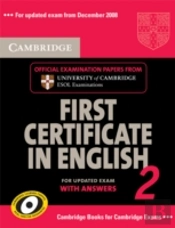 Cambridge First Certificate In English 2 For Updated Exam Student'S Book With Answers
