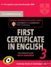Cambridge First Certificate In English 3 For Updated Exam Self-Study Pack (Student'S Book With Answers And Audio Cds)