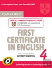 Cambridge First Certificate In English 4