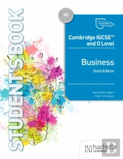 Cambridge Igcse And O Level Business Sixth Edition