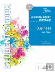 Cambridge Igcse And O Level Business Sixth Edition