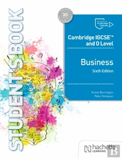 Bertrand.pt - Cambridge Igcse And O Level Business Sixth Edition
