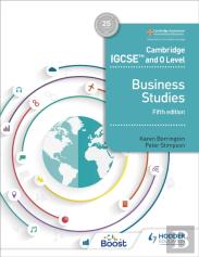 Cambridge Igcse And O Level Business Studies 5th Edition