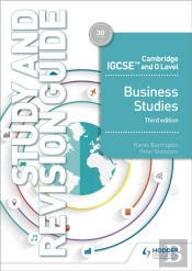 Cambridge Igcse And O Level Business Studies Study And Revision Guide 3rd Edition