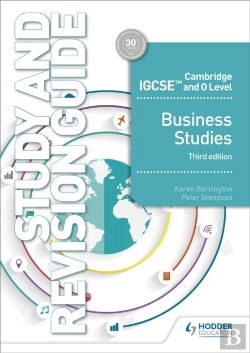 Bertrand.pt - Cambridge Igcse And O Level Business Studies Study And Revision Guide 3rd Edition