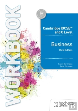Bertrand.pt - Cambridge Igcse And O Level Business Workbook Third Edition