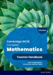 Cambridge Igcse Complete Mathematics Extended: Teacher Handbook Sixth Edition