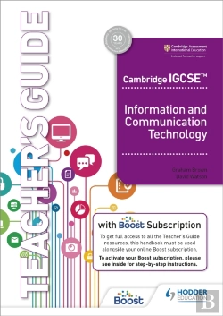 Bertrand.pt - Cambridge Igcse Information And Communication Technology Teacher'S Guide With Boost Subscription