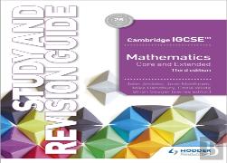Cambridge Igcse Mathematics Core And Extended Study And Revision Guide 3rd Edition