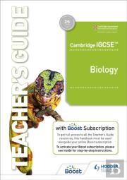 Cambridge Igcse (Tm) Biology Teacher'S Guide With Boost Subscription Booklet