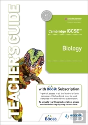 Cambridge Igcse (Tm) Biology Teacher'S Guide With Boost Subscription Booklet
