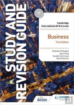 Bertrand.pt - Cambridge International As/A Level Business Study And Revision Guide Third Edition