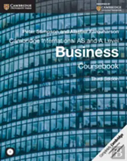 Bertrand.pt - Cambridge International As And A Level Business Coursebook With Cd-Rom