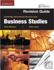 Cambridge International As And A Level Business Studies Revision Guide