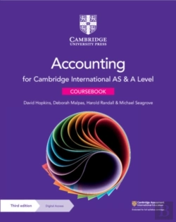 Bertrand.pt - Cambridge International As & A Level Accounting Coursebook With Digital Access (2 Years)
